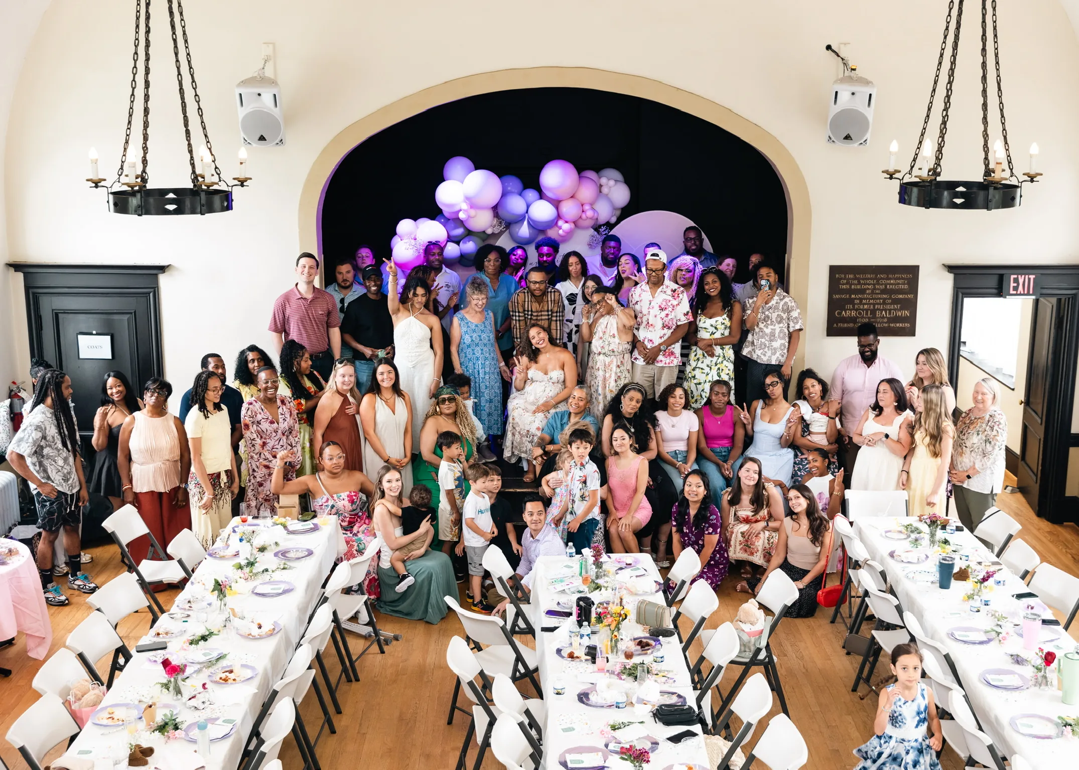 Baby shower photograph