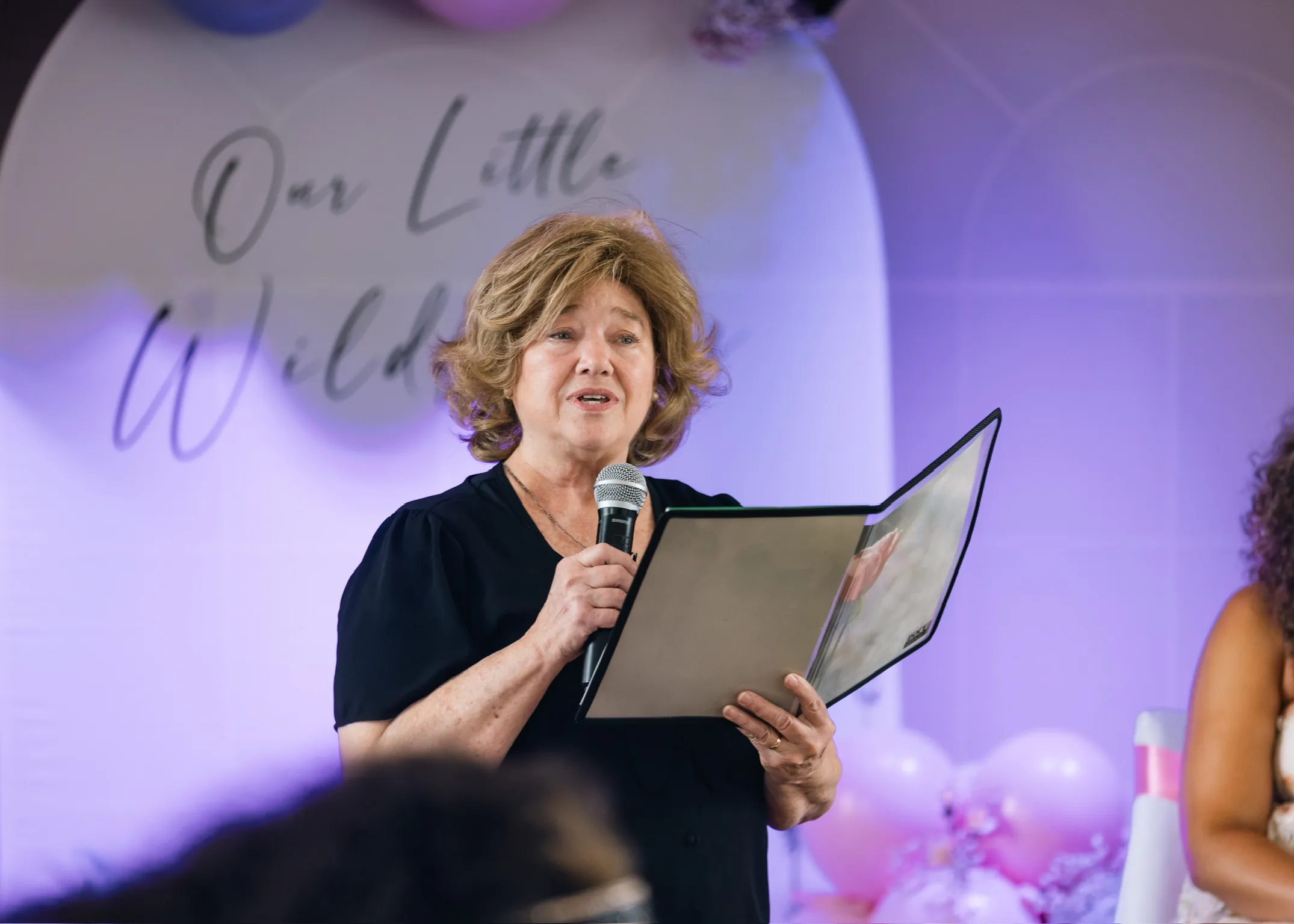 Baby shower photograph
